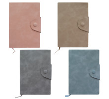 Блокнот С6, 80 л., на кнопке 80 листов, ассорти, Китай