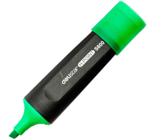 Маркер-текстовый Deli H-POINT зеленый  1-5 мм, Китай