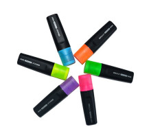 Маркер-текстовый Deli H-POINT голубой 1-5 мм, Китай