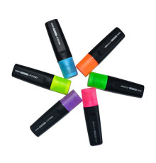 Маркер-текстовый Deli H-POINT голубой 1-5 мм, Китай