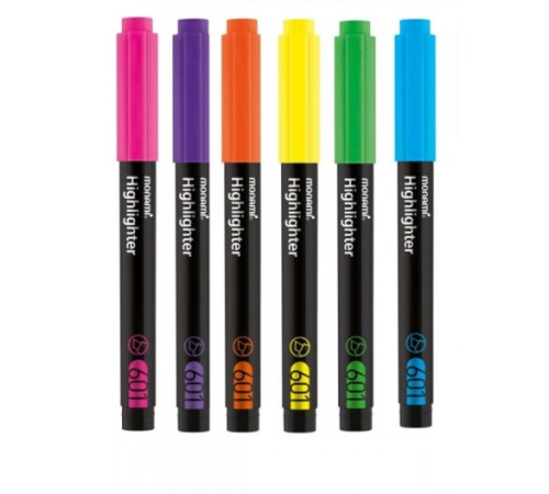 Маркер-текстовый MonAmi фиолетовый 1-4 мм , Тайланд