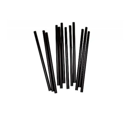 Трубочки для коктейля 125*5 мм, 400 шт/упак. черные. РБ