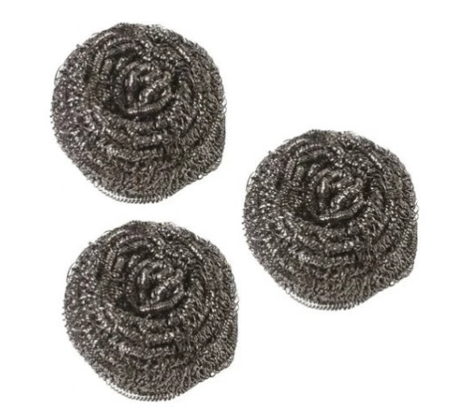 Мочалка металлическая спиральная Лайма 20 г,  3 шт/упак,  РФ