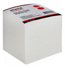 Блок для заметок белый 90*90*90мм ATTACHE эконом, проклеенный, РФ