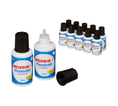 Растворитель для коррект. 20 мл,  KORES, арт. 61112, Чехия