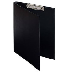 А4 Папка-планшет с зажимом и крышкой Attache,чёрная, РФ