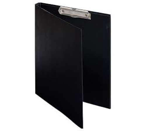 А4 Папка-планшет с зажимом и крышкой Attache,чёрная, РФ