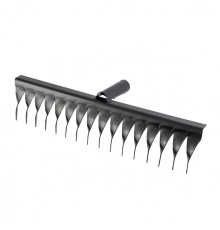 Грабли 16-зубые, витые, стальные 420мм, без черенка,, СИБРТЕХ, Россия