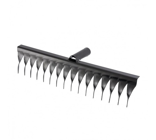 Грабли 16-зубые, витые, стальные 420мм, без черенка,, СИБРТЕХ, Россия