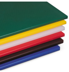 Доска разделочная -пластик- 500х300x18мм- белая, КИТАЙ