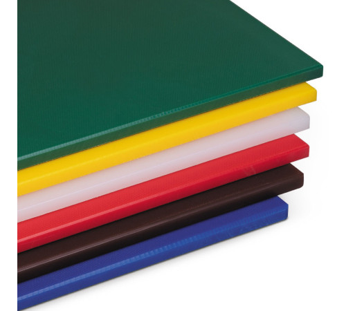 Доска разделочная -пластик- 500х300x18мм- белая, КИТАЙ