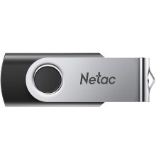 USB Флеш накопитель 64GB  3.0 Netac U505 пластик(черный)+металл, Китай