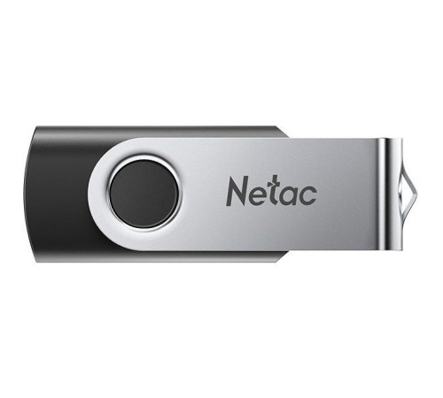 USB Флеш накопитель 64GB  3.0 Netac U505 пластик(черный)+металл, Китай