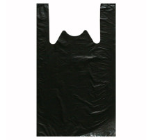Пакет-майка п/эт ПНД  700*800 черный 100 шт/уп. РБ