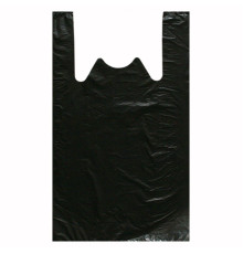 Пакет-майка п/эт ПНД  700*800 черный 100 шт/уп. РБ