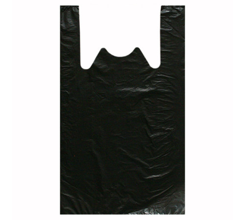 Пакет-майка п/эт ПНД  700*800 черный 100 шт/уп. РБ
