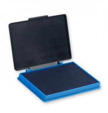 Подушка штемпельная  пластик 7*11 см  KORES синяя , Чехия