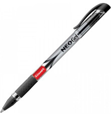 Ручка гелевая чёрная Luxor Neo Gel, линия 0,5 мм, Индия