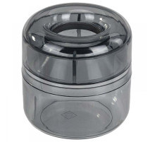 Скрепочница магнитная STAFF «Basic», пластик, серая, РФ