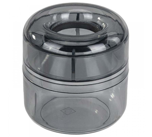 Скрепочница магнитная STAFF «Basic», пластик, серая, РФ