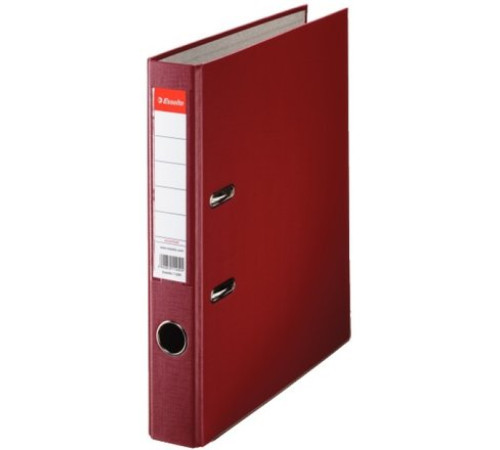 папка регистратор 50мм А4 Es. ПВХ " ЭКО" 50 мм - красный, 81193. Польша