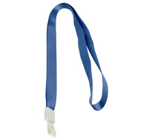 Тесьма с клипсой для беджа (синий) КИТАЙ