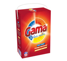 2,925 кг Порошок стиральный универсальный GAMA REGULAR картон , 45 стирок , Испания