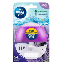 Подвесной блок для унитаза Ambi pur 5в1 Лаванда и розмарин, 55 гр, Испания