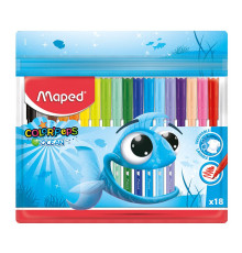 Фломастеры 18 шт. "COLOR PEPS OCEAN" MAPED, КИТАЙ