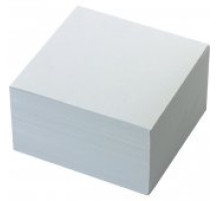 Бумага для записей 500л белый 85*85/65. РБ