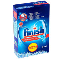1,5кг Соль для посудомоечных машин FINISH Специальная, РФ
