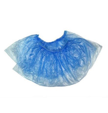 Чехлы для обуви (бахилы) стандарт, голубые, 20мкм, 2,8г, 100 шт/упак,РФ