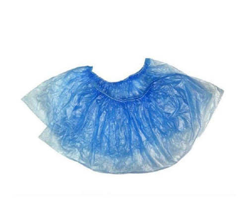 Чехлы для обуви (бахилы) стандарт, голубые, 20мкм, 2,8г, 100 шт/упак,РФ