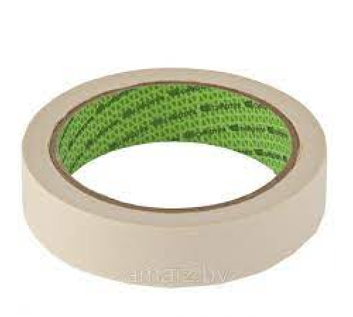 Малярная лента 25мм*15м на бумажной основе, Сибртех, Россия