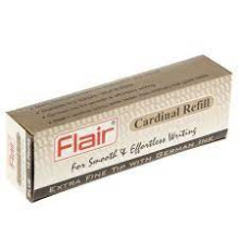 Стержень шар. 116мм, металл с поворотом синий, тип Flair  Cardinal Refil., Индия