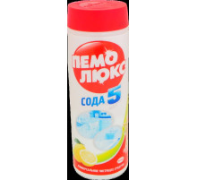 480г ПЕМОЛЮКС ч/пор. универсальный 480г Сода 7 Лимон. РФ