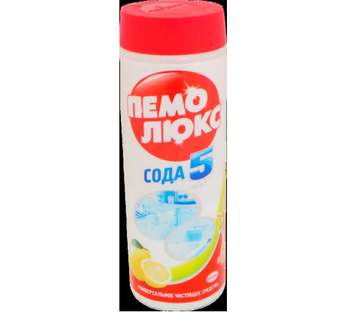 480г ПЕМОЛЮКС ч/пор. универсальный 480г Сода 7 Лимон. РФ