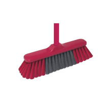 Щетка для пола York Фронтиера 320х80мм , ворс 90мм, с черенком пласт.РБ