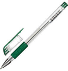 Ручка гелевая зеленый стер.  Attache Economy, манжетка  0,3-0,5мм, Китай
