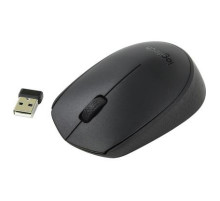 Мышь беспроводная оптическая Logitech B170,  1000DPI, 3 кнопки, колесо с наж., цвет черный,  Китай