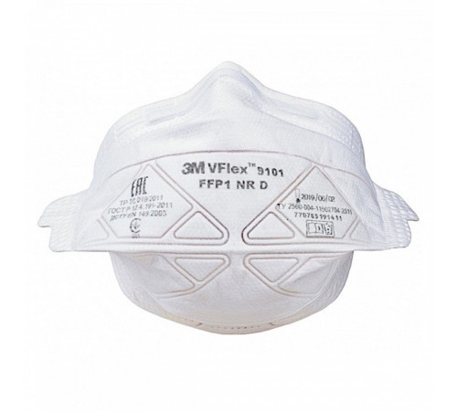 Респиратор 3М 9101 FFP1 до 4ПДК, эконм серии, РФ