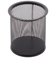 Стакан металл.сетка д/канц.принадлежн.Forofis  черный, Китай