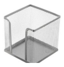 Бокс 95*95*55мм металл п/бум д/зам  FOROFIS  сетка серебрист. Латвия