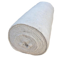 Холстопрошивное полотно белое нетканое 75см*50 м, 190г/м2, прошивка 2,5мм , РФ