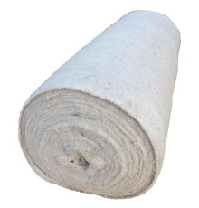 Холстопрошивное полотно белое нетканое 75см*50 м, 190г/м2, прошивка 2,5мм , РФ