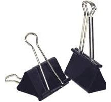 Зажим для бумаг 41мм 12шт/уп Attache Economy, в карт,кор, цвет чёрный, КИТАЙ