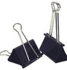 Зажим для бумаг 41мм 12шт/уп Attache Economy, в карт,кор, цвет чёрный, КИТАЙ