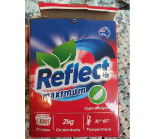 2 кг Рефлект Максимум Концентрированный  стиральный порошок , РФ