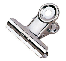 Зажим для бумаг «Бульдог», 38 мм, металлический. Китай