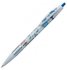 Ручка шариковая автоматич., синий стержень масл., PASSION, Flair, стержень Gripwell 107 мм.Индия